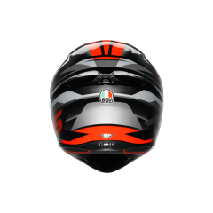 Agv K1 S Fastlap Black Grey Red Kapalı Kask