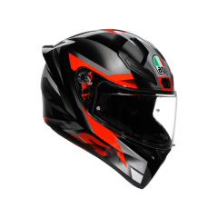 Agv K1 S Fastlap Black Grey Red Kapalı Kask