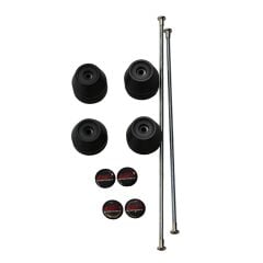 Yamaha MT-09 2013-2016 Uyumlu Ön ve Arka Aks Koruma Takozu Seti - GP Kompozit