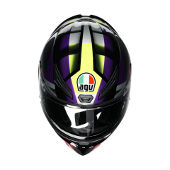 Agv K1 S Fastlap Black Purple Pink Kapalı Kask