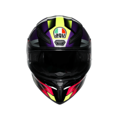 Agv K1 S Fastlap Black Purple Pink Kapalı Kask