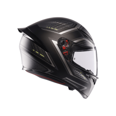 Agv K1 S Sling Matt Black Grey Kapalı Kask