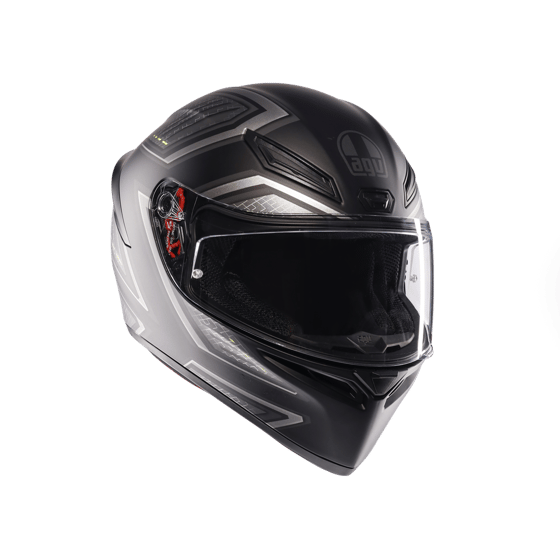 Agv K1 S Sling Matt Black Grey Kapalı Kask