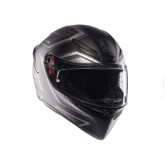 Agv K1 S Sling Matt Black Grey Kapalı Kask