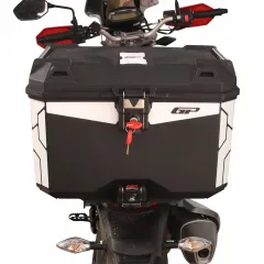 Universal 45 lt Plastik Motosiklet Çantası Siyah - GP Kompozit