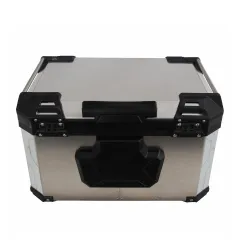 Universal 45 lt Alüminyum Motosiklet Çantası Gri - GP Kompozit