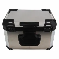 Universal 57 lt Alüminyum Motosiklet Çantası Gri - GP Kompozit