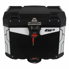 Universal 37 lt Alüminyum Motosiklet Çantası Siyah - GP Kompozit