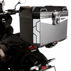 Universal 37 lt Alüminyum Motosiklet Çantası Siyah - GP Kompozit