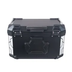 Universal 45 lt Alüminyum Motosiklet Çantası Siyah - GP Kompozit