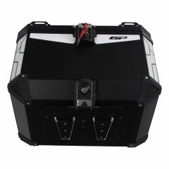 Universal 57 lt Alüminyum Motosiklet Çantası Siyah - GP Kompozit