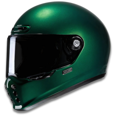 HJC V10 Koyu Yeşil Kapalı Motosiklet Kaskı - Deep Green