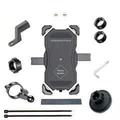 Knmaster TT-450WU Titreşim Engelleyici Kablosuz Şarj Özellikli Telefon Tutucu