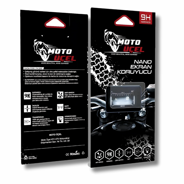 TVS Raider 125 Nano Ekran Koruyucu