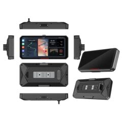 KNMASTER MOTOPLAY 1000 – 6.25” Kablosuz CarPlay & Android Auto Destekli Motosiklet Multimedya Ekranı